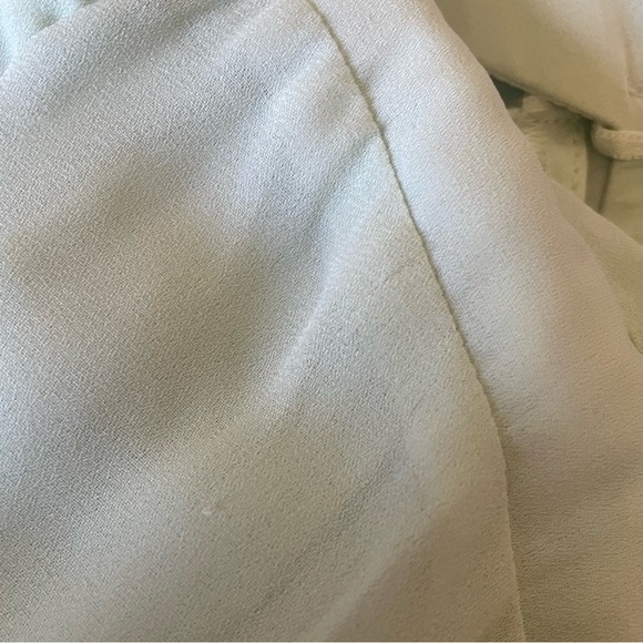 Abercrombie & Fitch Draped Long Sleeve Chiffon Dress - Picture 7 of 7